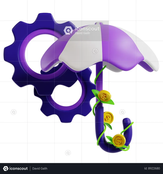 Configuração inovadora de crescimento de startups  3D Icon