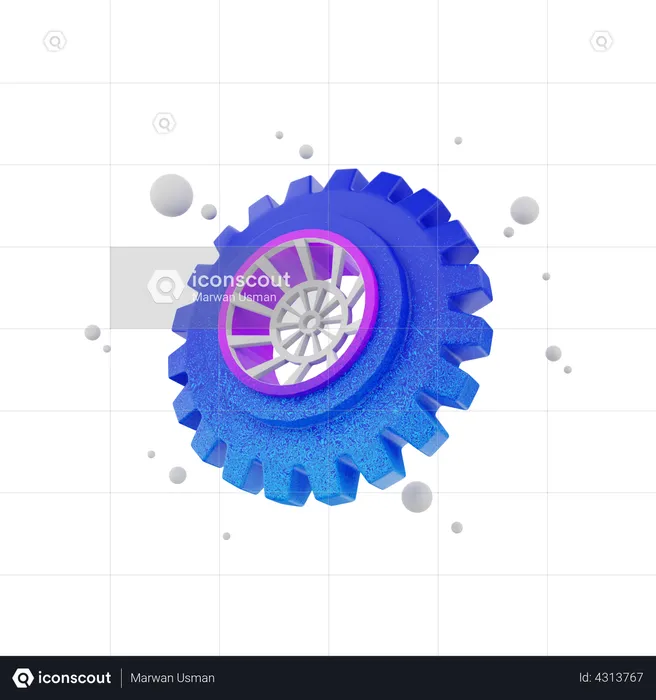 Configuración  3D Illustration