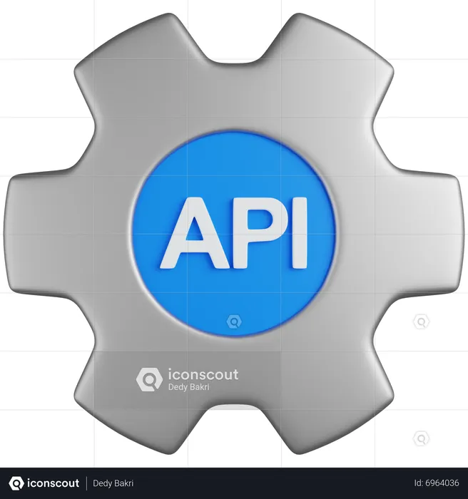 Configuración de API  3D Icon