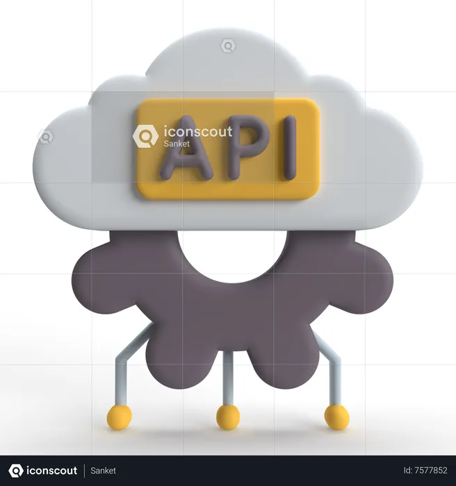 Configuración de API  3D Icon