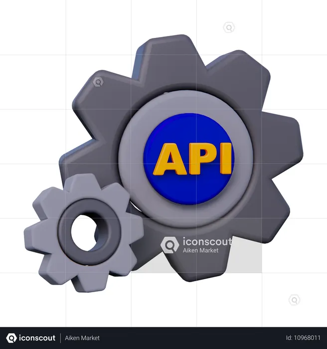 Configuración de API  3D Icon