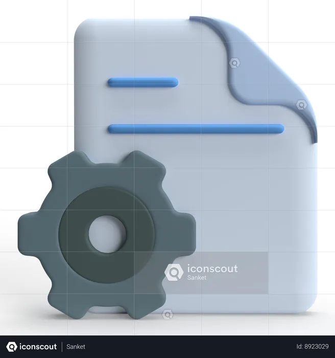 Configuración de archivo  3D Icon