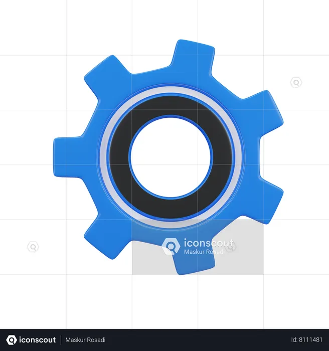 Configurações  3D Icon