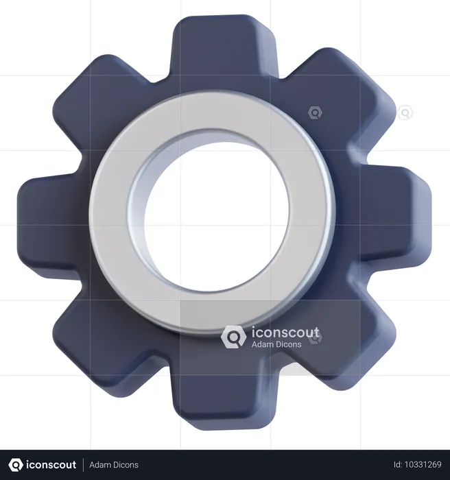 Configurações  3D Icon