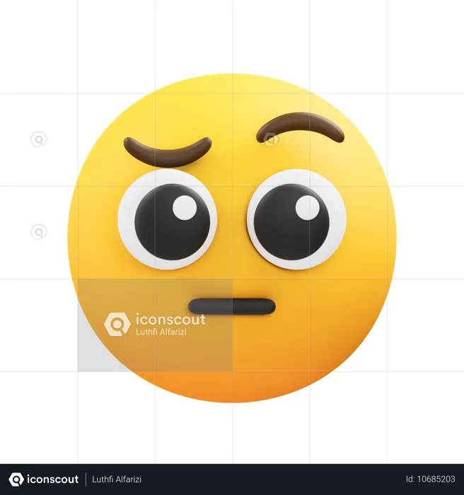 이모티콘을 혼동하다 Emoji 3D Icon