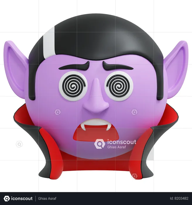 Confuse Vampire  3D Icon