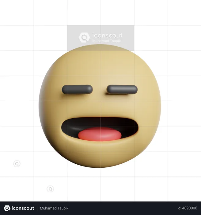 Confusing Emoji 3D Icon
