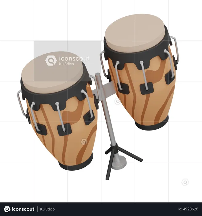 Conga Drum  3D Icon