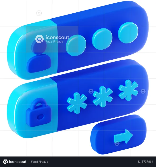 Se connecter  3D Icon