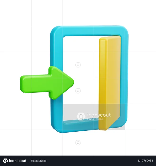 Se connecter  3D Icon