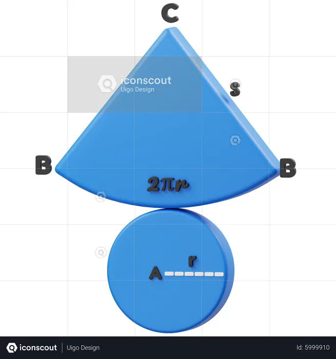 Cono  3D Icon