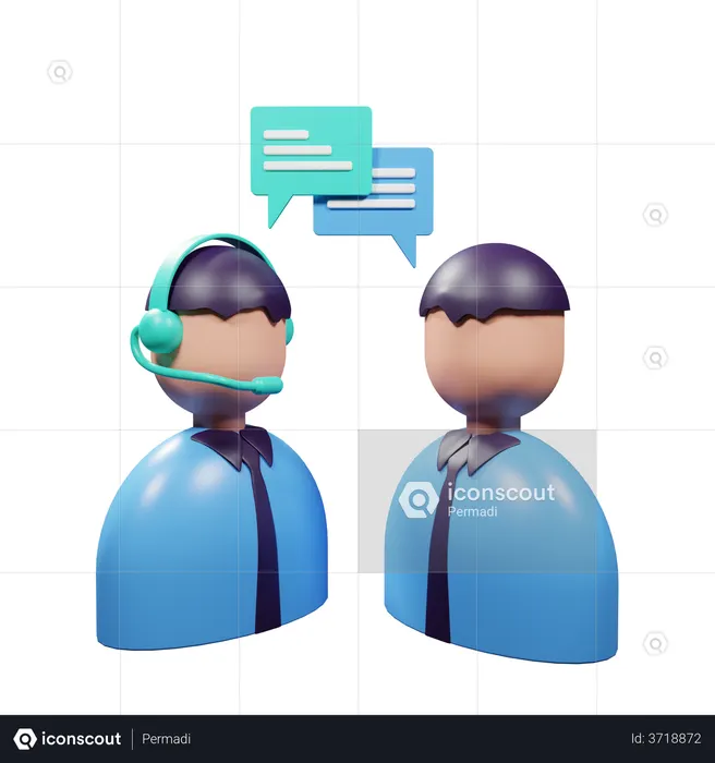 Conseiller financier  3D Icon