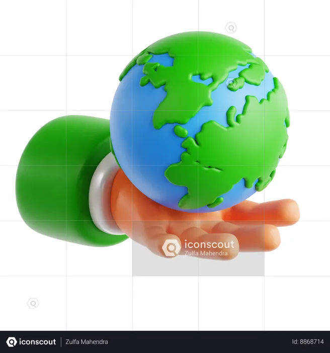 Conservación del medio ambiente  3D Icon