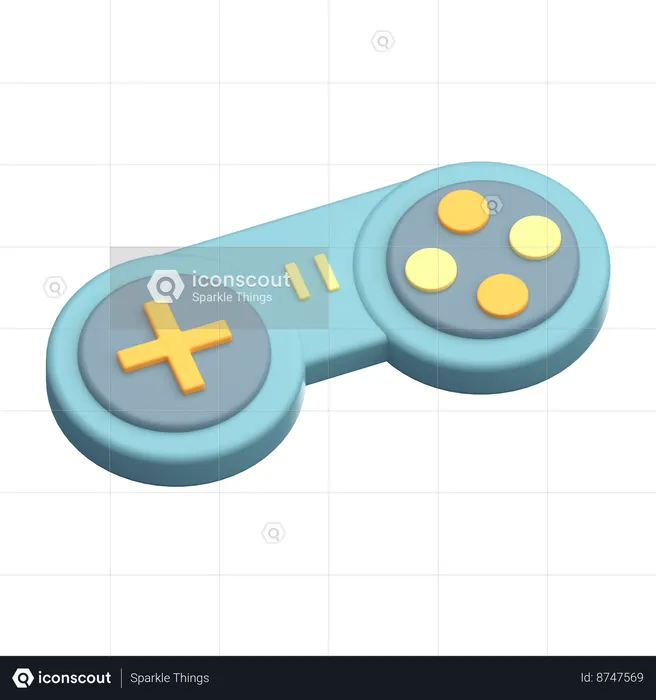 Consola de juego  3D Icon