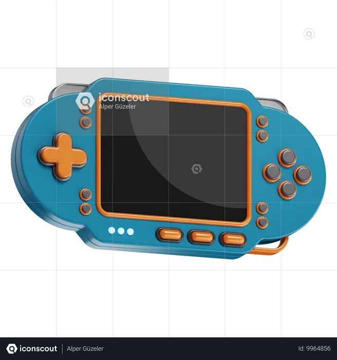 Consola de juego  3D Icon