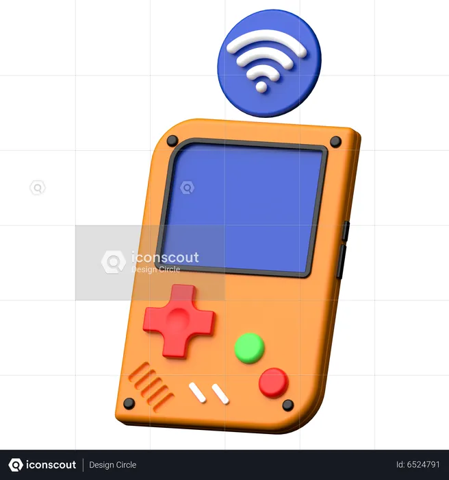 Consola de juego  3D Icon