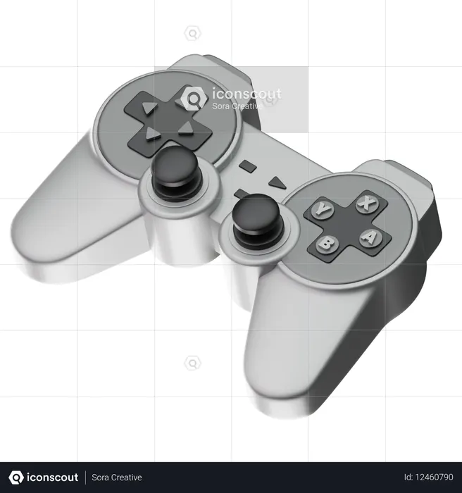Console de jeu rétro  3D Icon