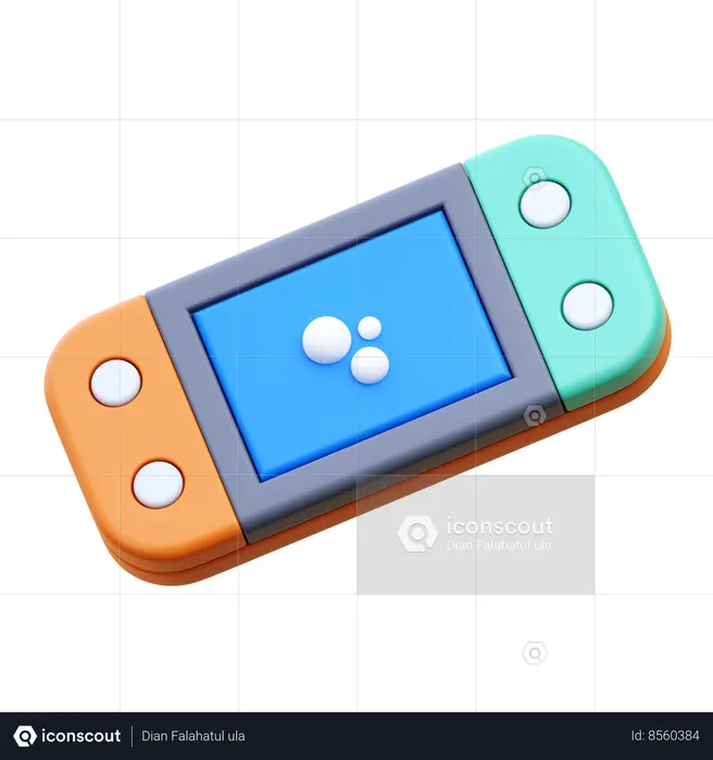 Consola de jogos  3D Icon