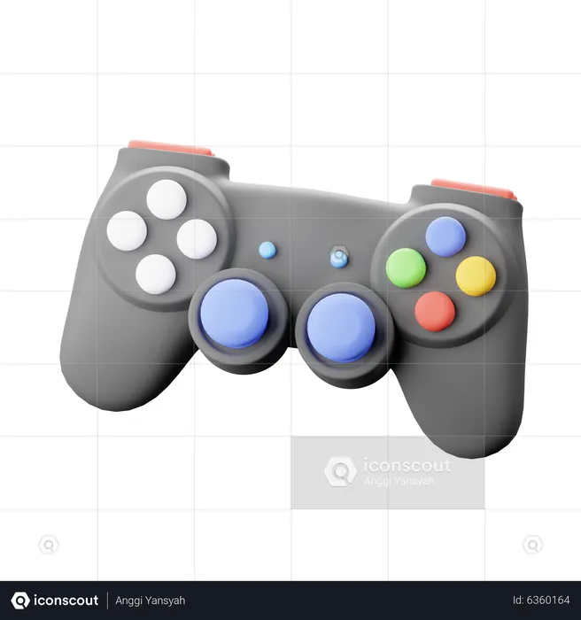 Consola de jogos  3D Icon