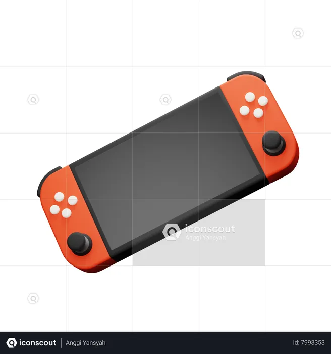 Consola de jogos  3D Icon