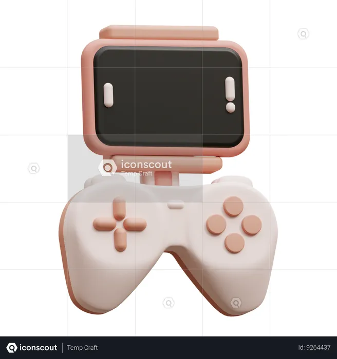 Console Phone  3D Icon