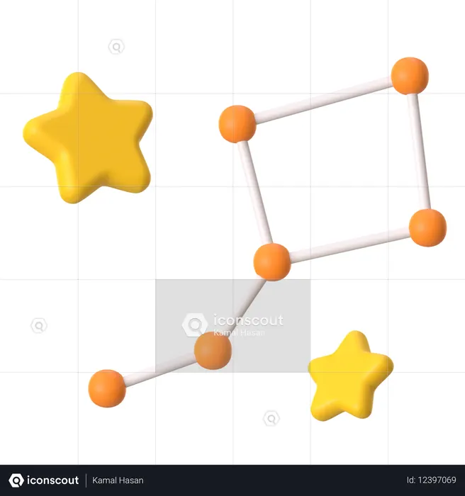 Constellation  3D Icon