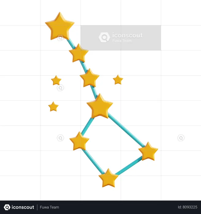 Constellation  3D Icon