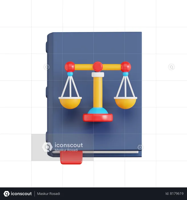 Constitution Book  3D Icon