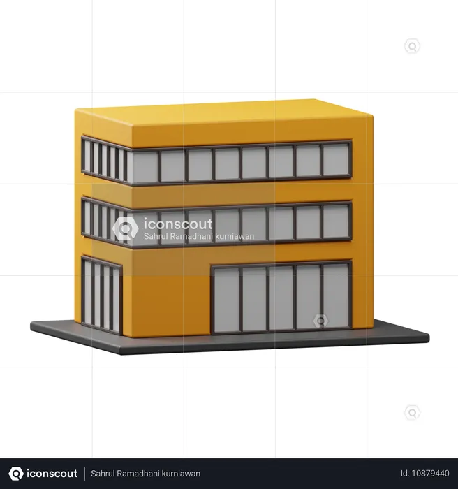 Edifício da empresa  3D Icon