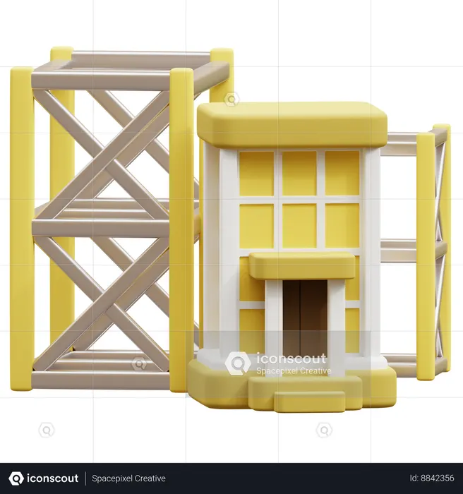 Construction  3D Icon