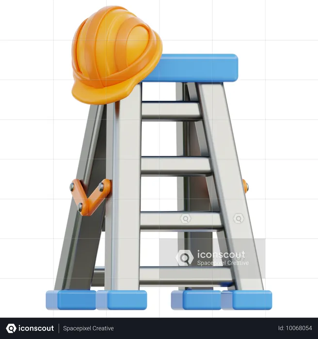 Construction Ladder  3D Icon