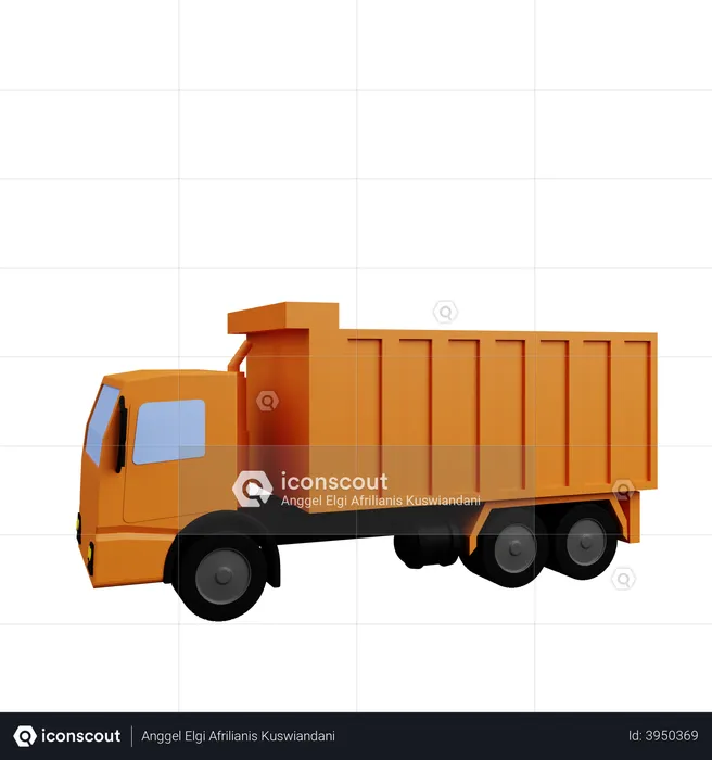 Construction Vehicle  3D Illustration