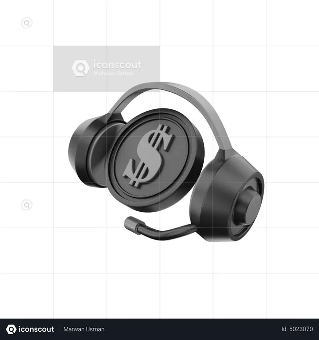 Conseiller financier  3D Icon