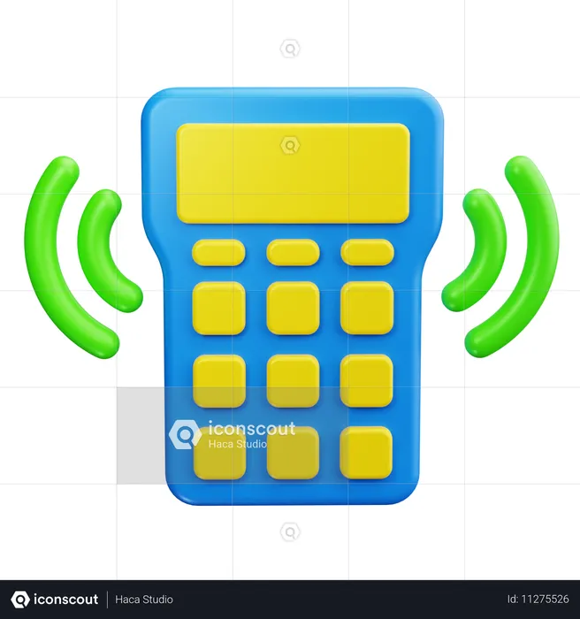 Contactless Payment  3D Icon