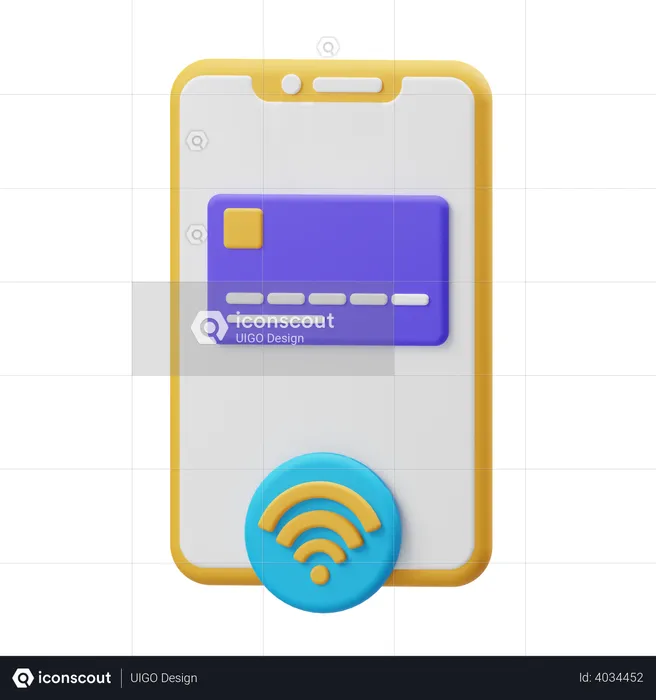 Contactless Payment  3D Illustration