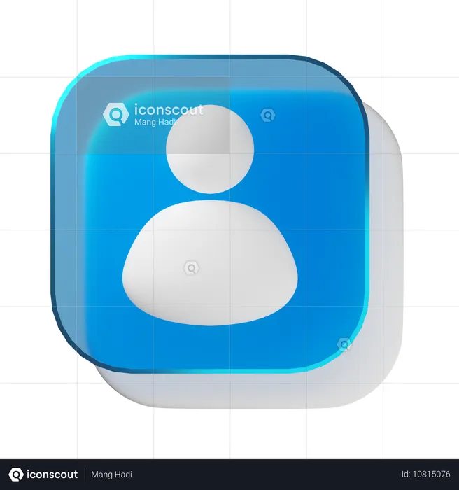 Contacto  3D Icon