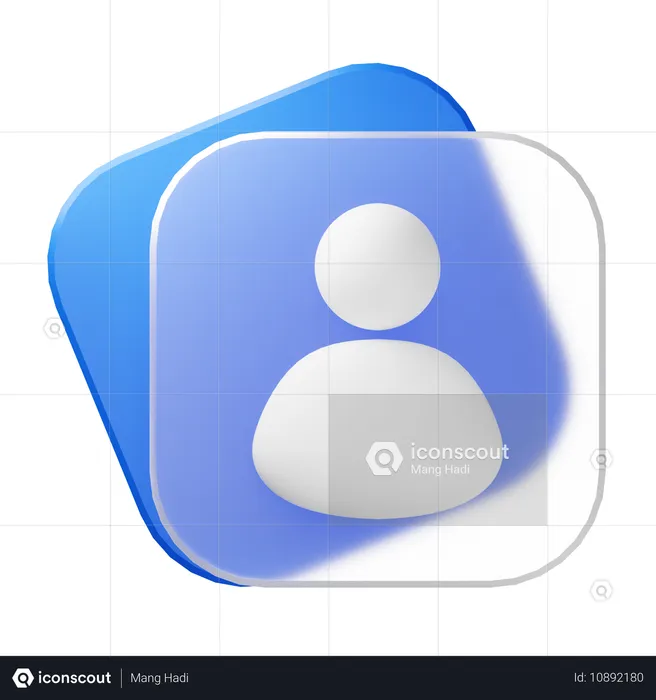 Contacto  3D Icon