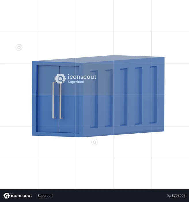 Container  3D Icon