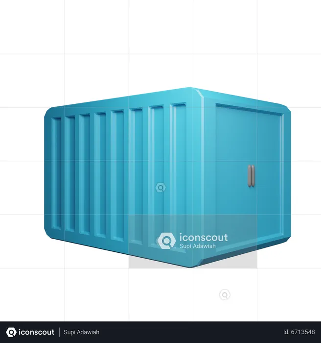 Container  3D Icon