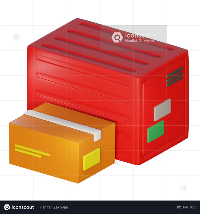 Container  3D Icon