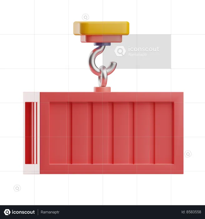 Container Lifter  3D Icon