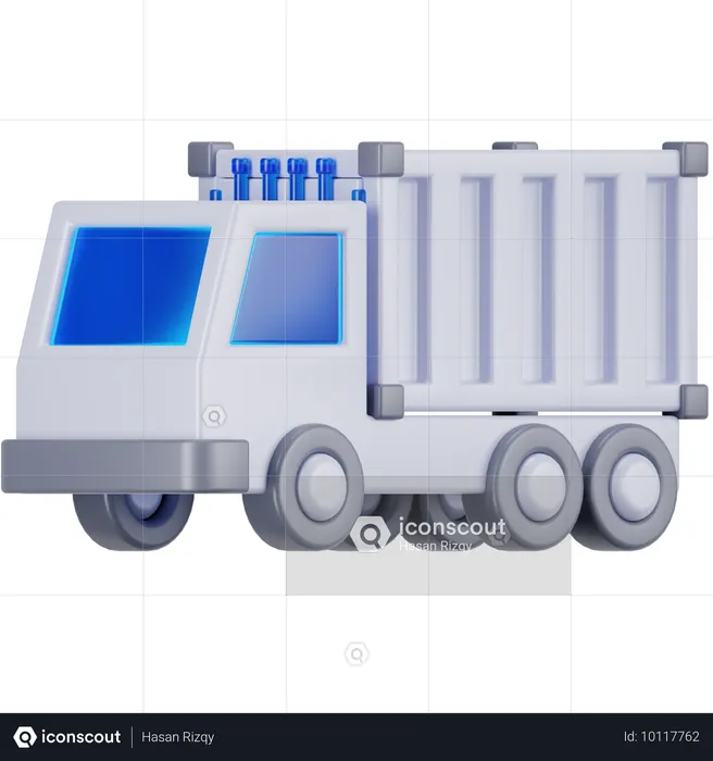 Container Truck  3D Icon