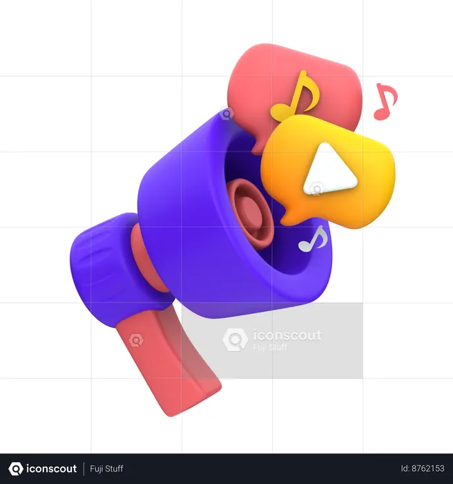 Content Marketing  3D Icon
