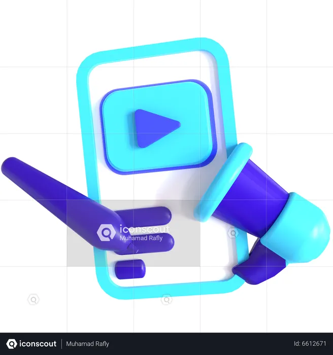 Content Marketing  3D Icon