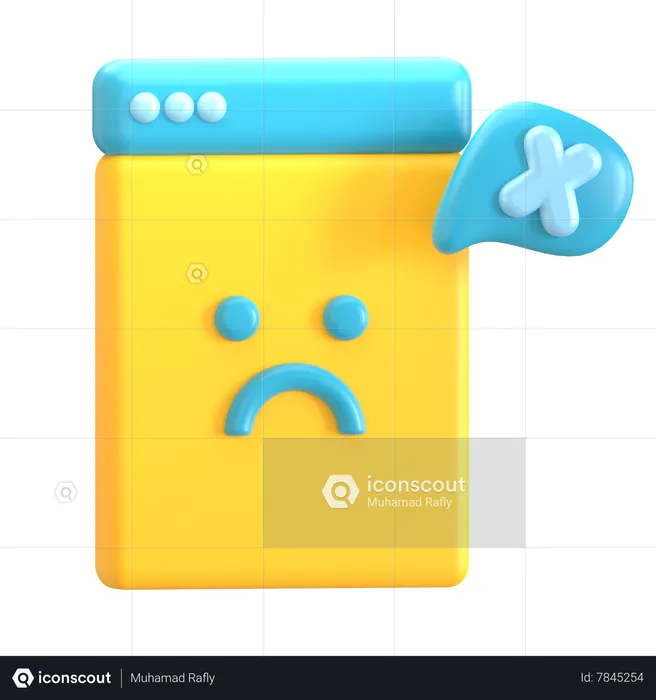 Content Not Found  3D Icon