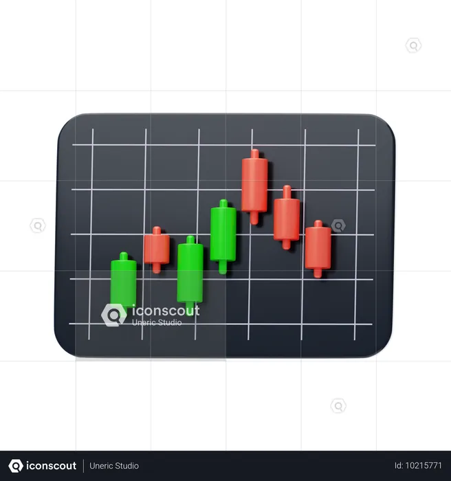 Contre-attaque baissière  3D Icon