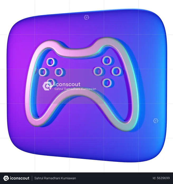 Gamepad  3D Icon