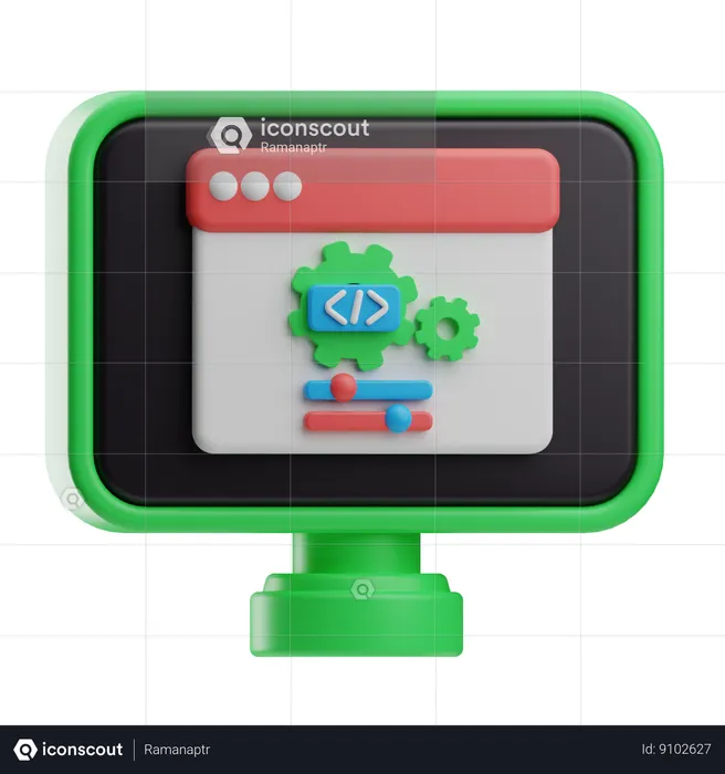 Control Pannel  3D Icon