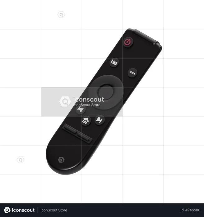 Control remoto  3D Icon