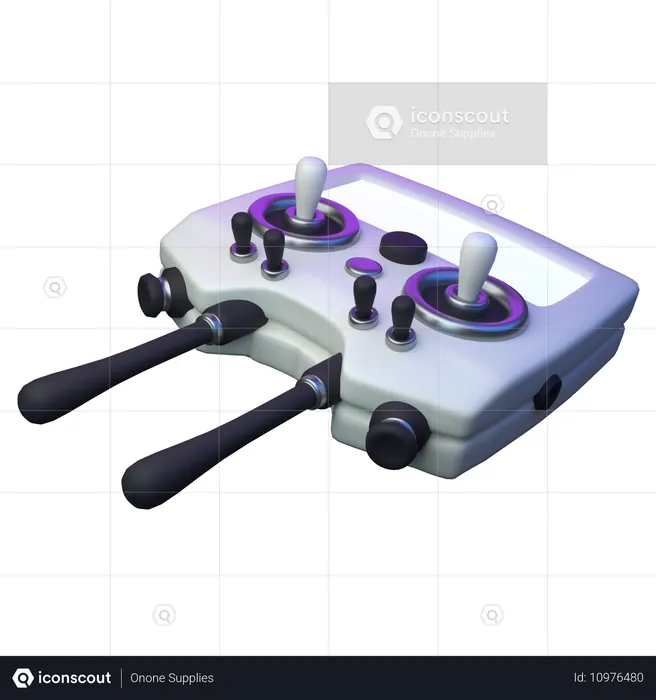 Controlador de drones  3D Icon